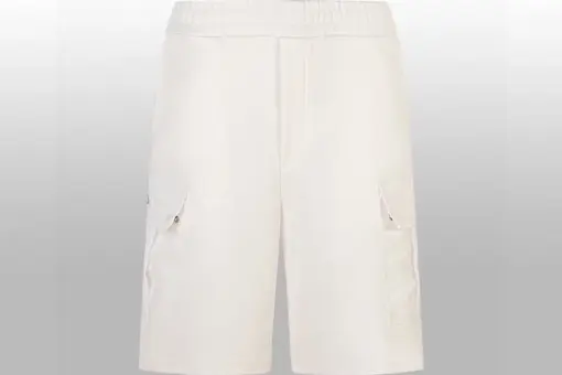 Prada Cargo Shorts Off-White
