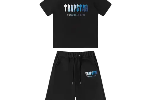 Trapstar Short Set Black