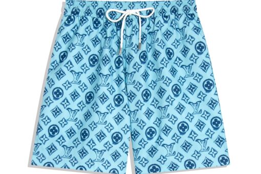 LV Monogram Swim Shorts Paste