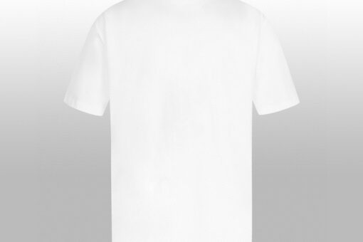 Prada Minimalist Crew Neck Cotton T-Shirt White