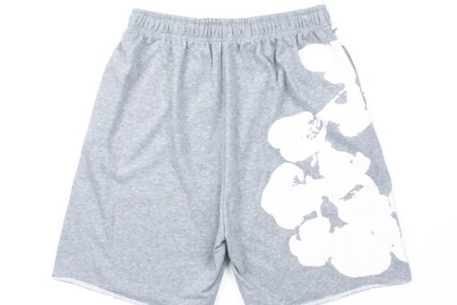 Denim Tears Short Gray Floral Print