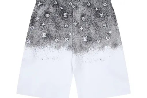 LV Shorts Grey White