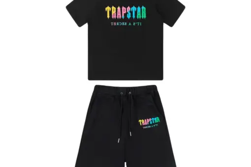 Trapstar Short Set Black