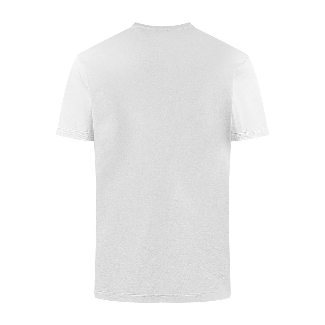 Prada Crew-Neck Cotton T-Shirt White 2026 | Drip Kickz Prada Crew-Neck Cotton T-Shirt White - Image 2