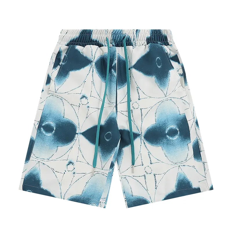 LV Classic Fashion Versatile Shorts White Paste 2026 | Drip Kickz LV Classic Fashion Versatile Shorts White Paste