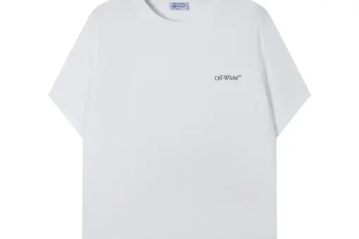 Off-White T Shirt Large Graphic White