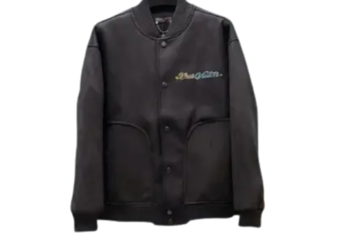 LV Varsity Jacket All Black