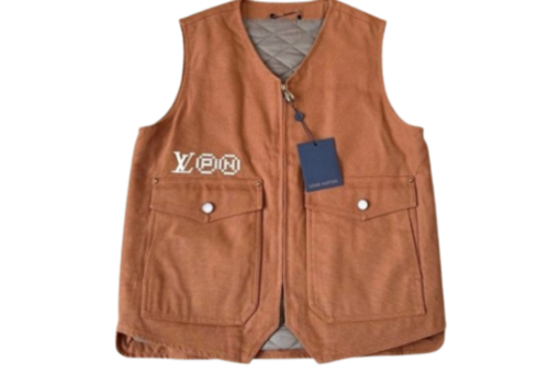 LV Vest Leather Brown