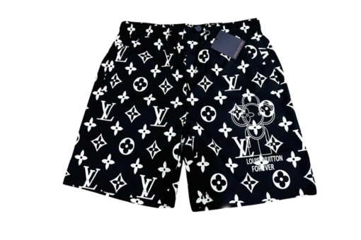 LV Shorts Denim Black