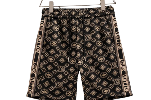 LV Shorts Brown