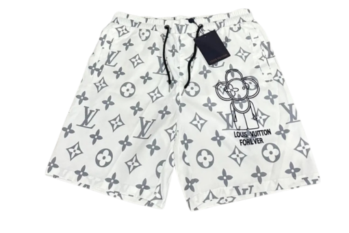 LV Monogram Shorts White