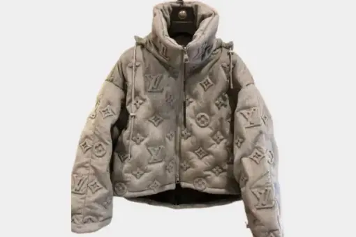 Louis Vuitton Boyhood Puffer Jacket Grey