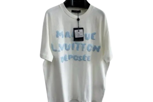 LV Logo T-shirt Green