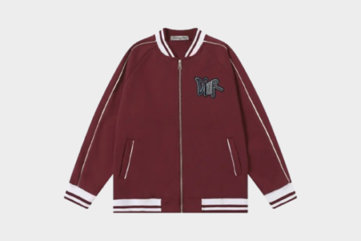 LV Varsity Jacket Red