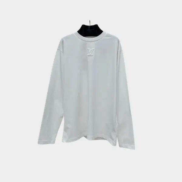 LV Sweater Full White 2026 | Drip Kickz LV Sweater Full White