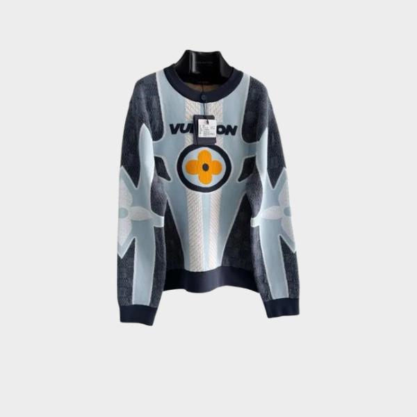 LV Sweater Slate Grey 2026 | Drip Kickz LV Sweater Slate Grey