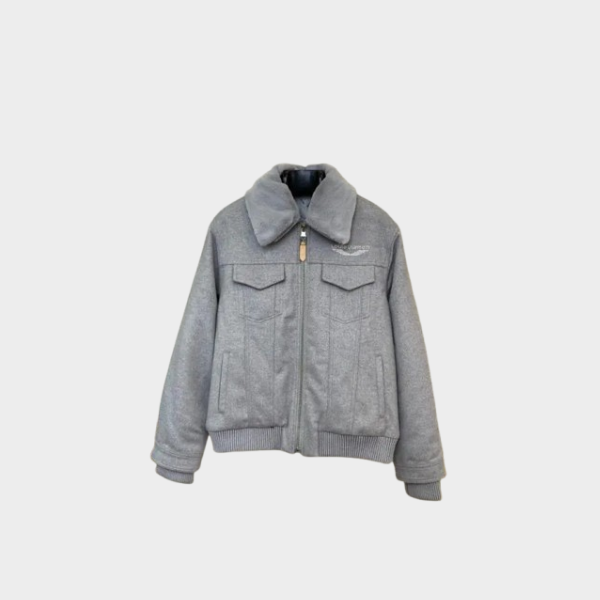 LV Wool Jacket Grey 2026 | Drip Kickz LV Wool Jacket Grey