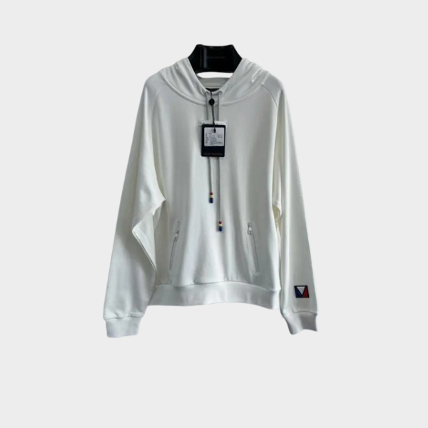 LV Hoodie White 2026 | Drip Kickz LV Hoodie White