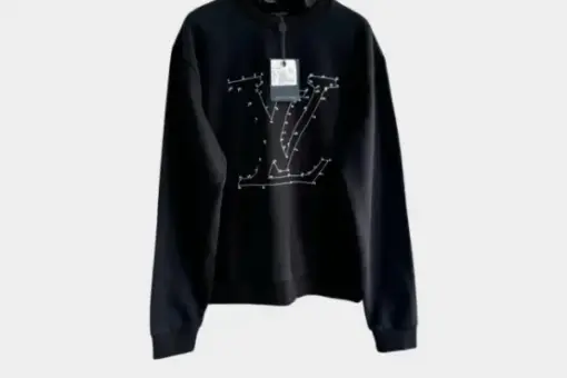 LV Sweater Black White
