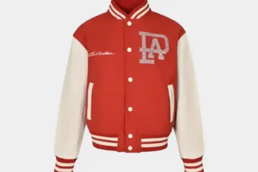 LV Jacket Red White
