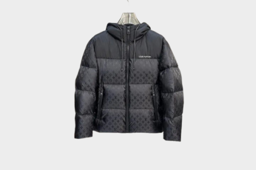LV Down Jacket Navi Blue