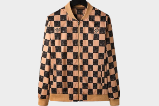 LV Jacket Beige And Black