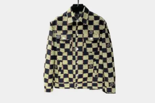 LV Jacket Beige And Black