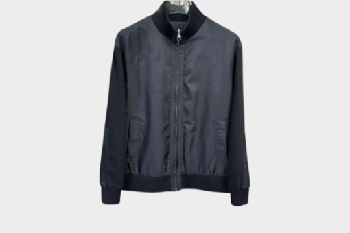 LV Jacket Gray And Black