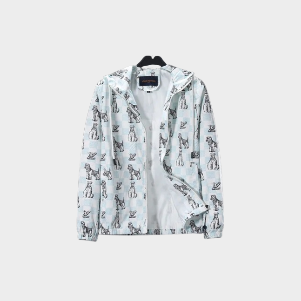 LV Jacket Sky Blue 2026 | Drip Kickz LV Jacket Sky Blue