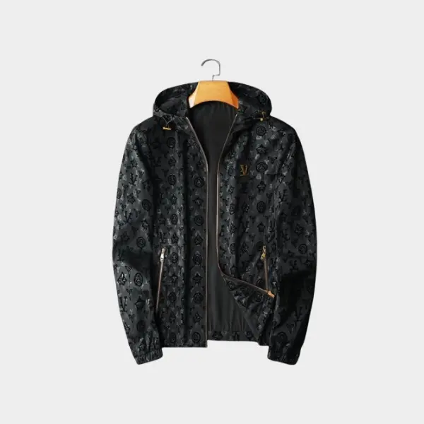 LV Jacket Black 2026 | Drip Kickz LV Jacket Black