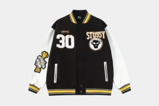 LV Jacket Black And White