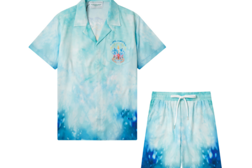 Casablanca Short Set Sea Ocean Blue