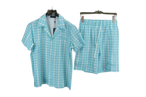 Casablanca Short Set Sky Blue
