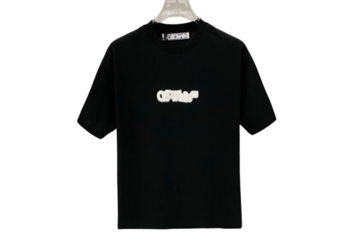 Off-White Logo In Bold T Shirt Black