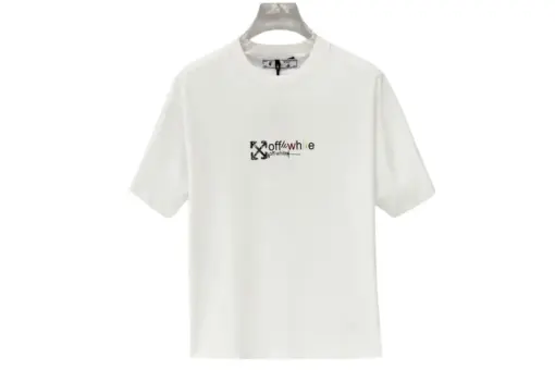 Off-White Logo With Monogram T Shirt White
