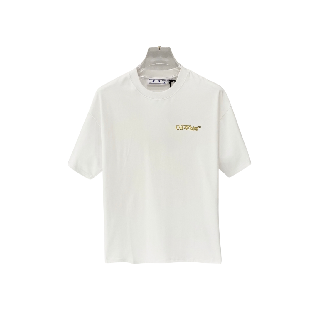 Off-White T Shirt White 2026 | Drip Kickz Off-White T Shirt White