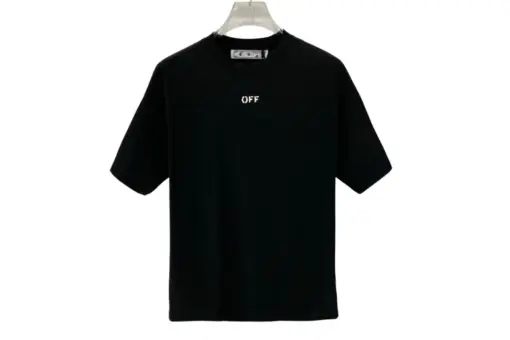 Off-White T Shirt Black Small Logo