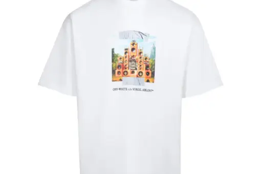 Off-White T Shirt White Scenario Design Print
