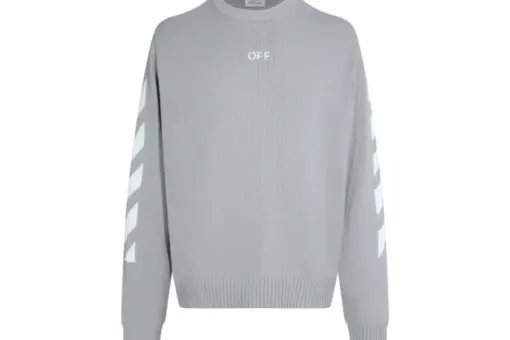 Off-White Sweatshirt Gray
