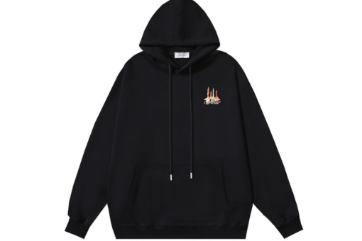 Off-White Hoodie Black With Logo M1