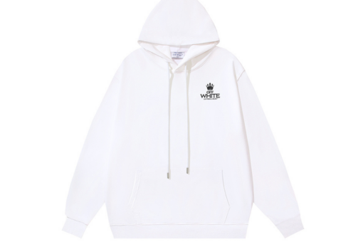 Off-White Hoodie White With Logo