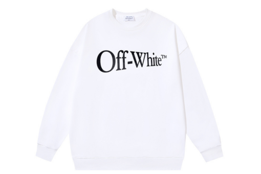 Off-White Sweatshirt White With Monogram