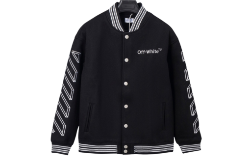 Off-White Varsity Jacket Black