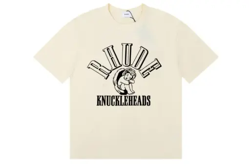 Rhude Knuckleheads T Shirt Vintage Off White