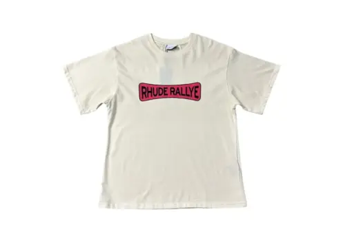 Rhude T Shirt Off White Cotton Jersey