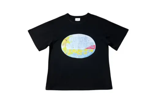 Rhude T Shirt Black With Monogram
