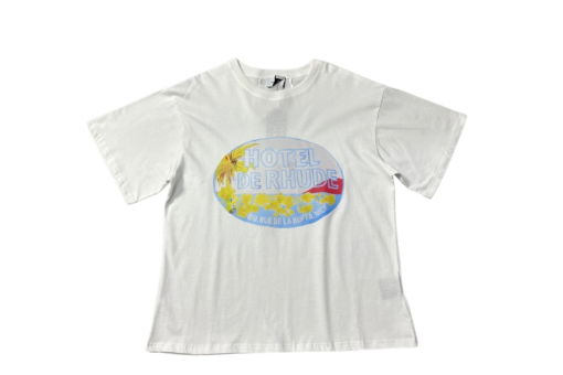 Rhude T Shirt White With Monogram