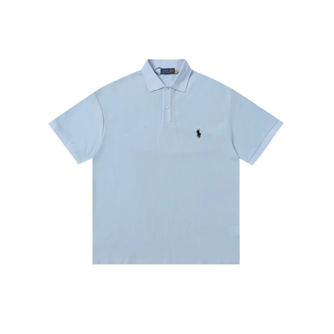 Polo Ralph Lauren Men Custom Slim Fit T Shirt Light Sky Blue 2026 | Drip Kickz Polo Ralph Lauren Men Custom Slim Fit T Shirt Light Sky Blue
