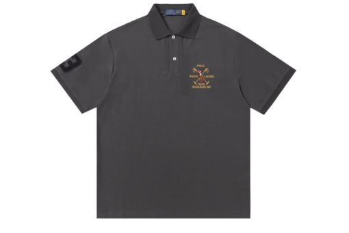 Polo Ralph Lauren Men Custom Slim Fit RLPC Club T Shirt Light Black