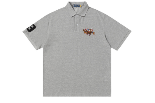 Polo Ralph Lauren Custom Polo T Shirt Gray
